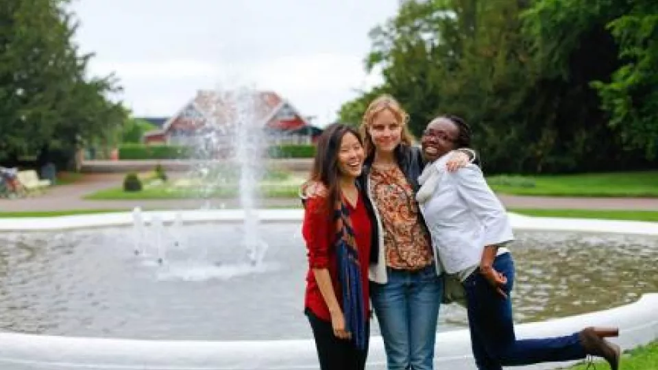 Exchange students at Lund University.