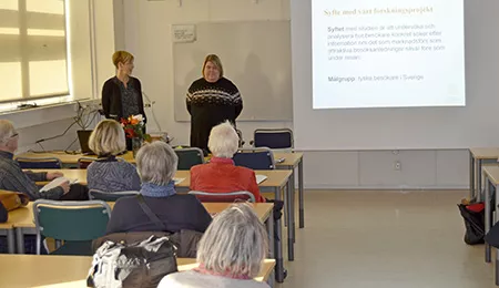 Lena Eskilsson och Maria Månsson har intervjuat tyska turister i Sverige.